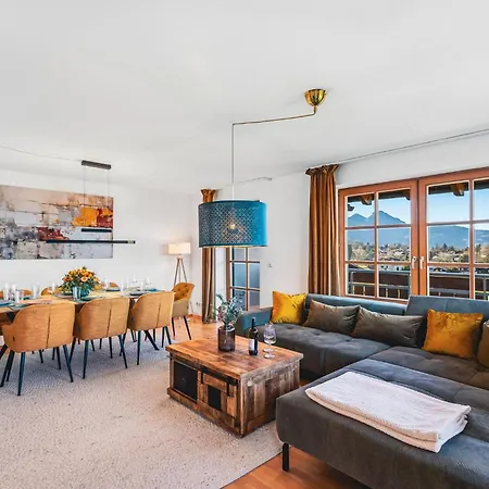 Daire Wolke 7 Traumhaftes Bergpanorama Stilvoll Eingerichtet Max 9 Personen Kochel am See